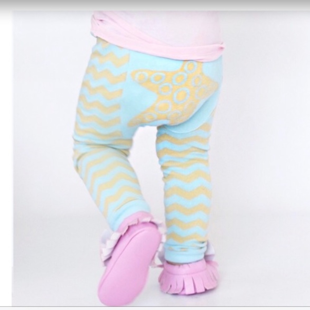Cozy Knit Starfish Leggings